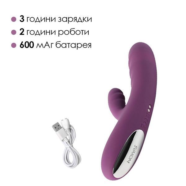 Вібратор-кролик Svakom Avery Lilac SO6996 фото