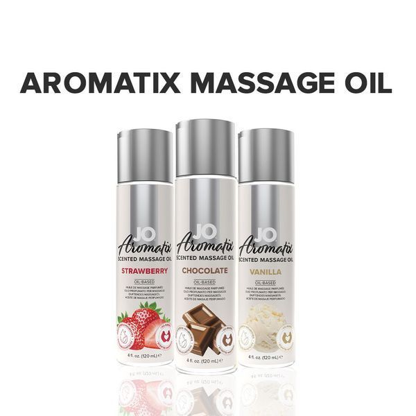 Масажна олія JO Aromatix Massage Oil Chocolate (120 мл) SO6767 фото