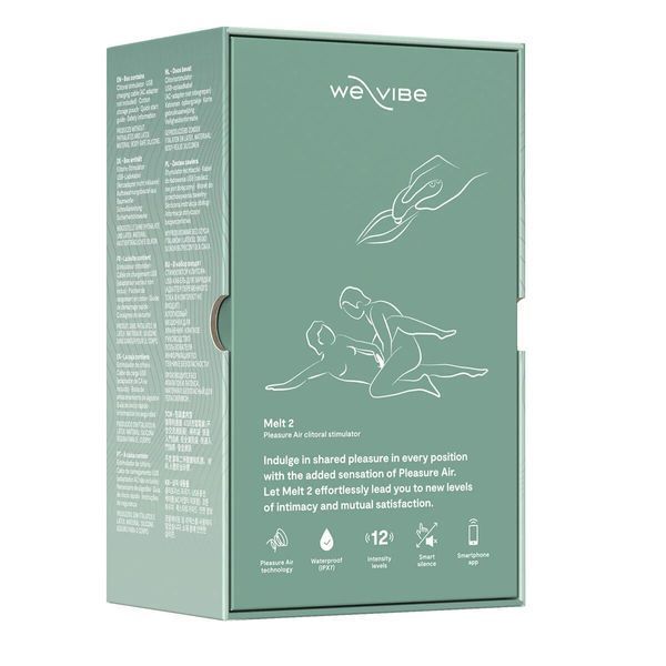 Вакуумний смарт-стимулятор для пар We-Vibe Melt 2 Sage SX3856 фото