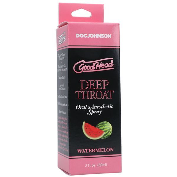 Спрей для глибокого мінету Doc Johnson GoodHead DeepThroat Spray Watermelon (59 мл) SO3491 фото