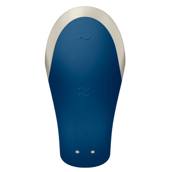 Смарт-вібратор для пар Satisfyer Double Love Blue SO4929 фото
