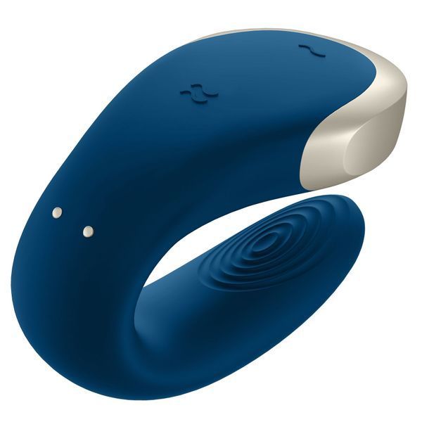 Смарт-вібратор для пар Satisfyer Double Love Blue SO4929 фото