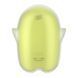 Вакуумний кліторальний стимулятор із вібрацією Satisfyer Glowing Ghost Yellow SX0543 фото 5