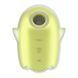 Вакуумний кліторальний стимулятор із вібрацією Satisfyer Glowing Ghost Yellow SX0543 фото 2