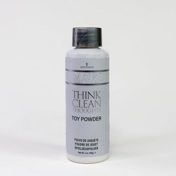 Пудра для догляду за іграшками Sensuva Think Clean Thoughts Toy Powder (56 г) SO4467 фото